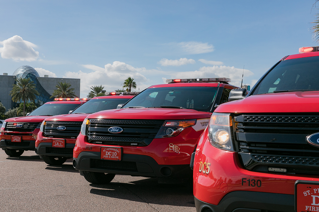 4 chief vehicles